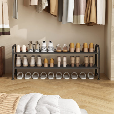 INGIORDAR dustproof fabric layers keep shoes clean and organized.