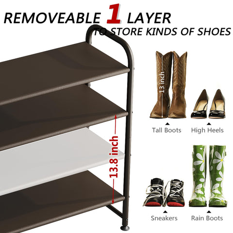 Dustproof non-woven layers keep shoes clean and protected