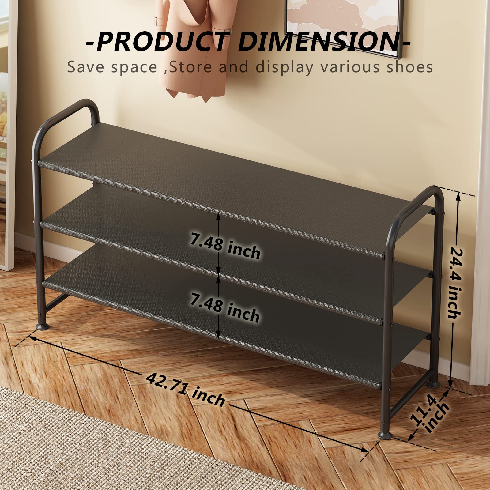 INGIORDAR in closet display shows organized space and easy access to daily wear