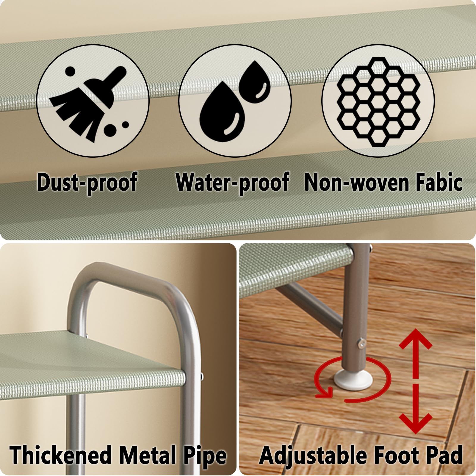 INGIORDAR protective feet keep floors safe and stable