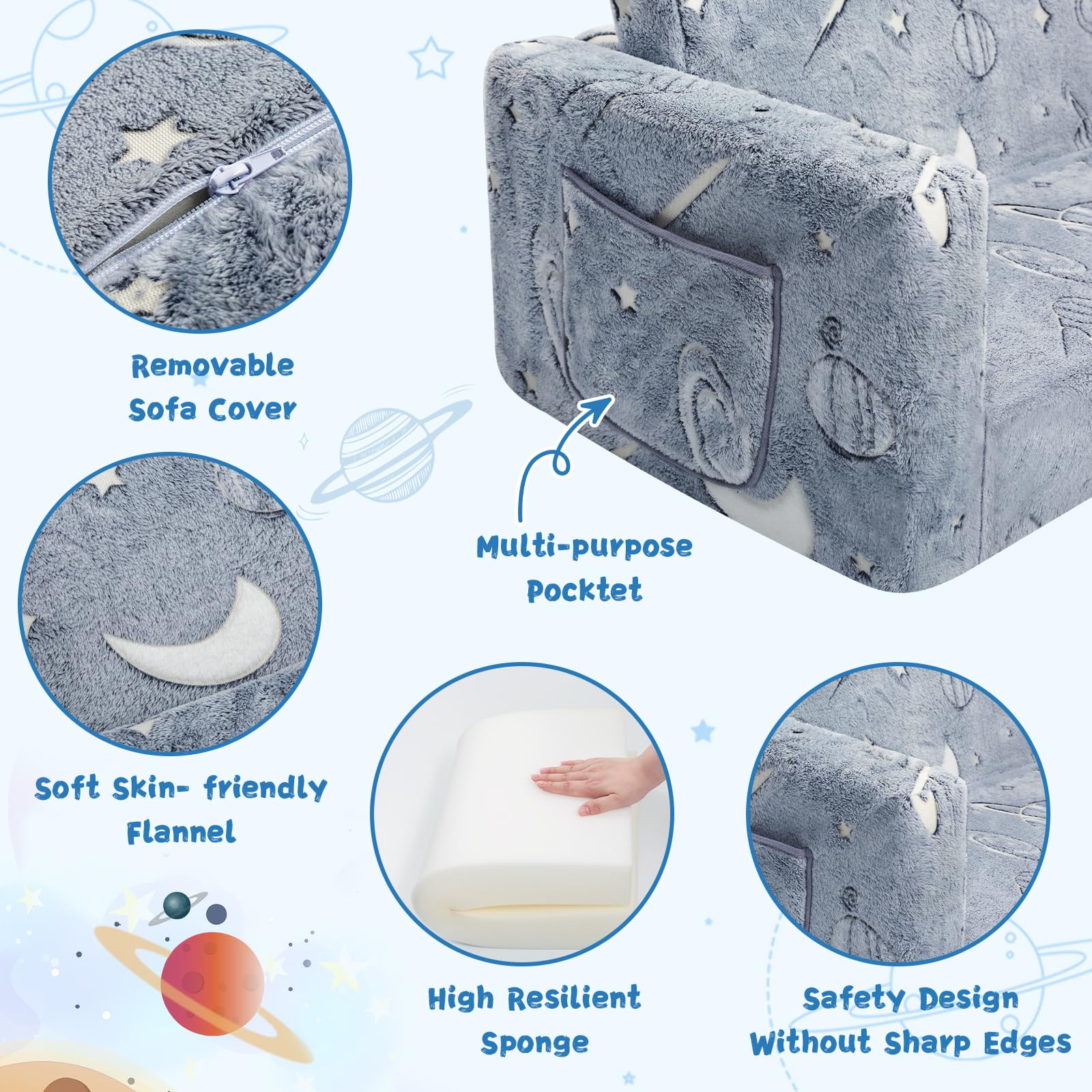 inhand compact design travels easily and expands fully after unpacking from packaging