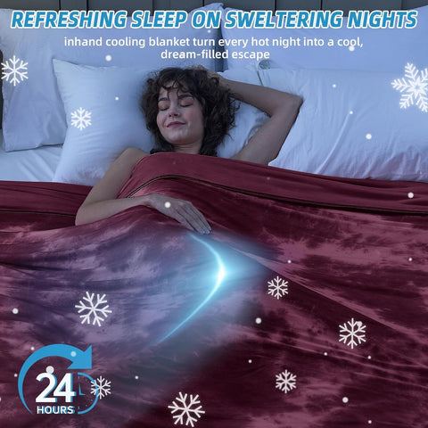 Inhand cooling blanket gift-ready packaging makes a thoughtful present.