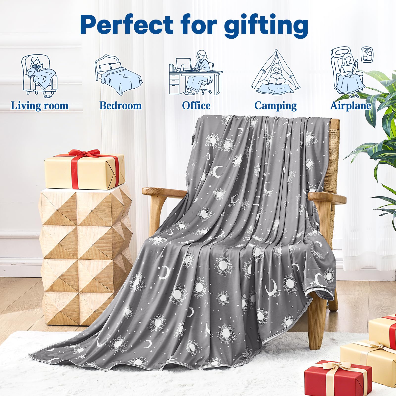 Inhand cooling blanket queen gift-idea practical cooling for new homes