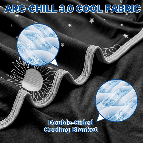 inhand cooling blanket queen-size 90x90 for cozy nights