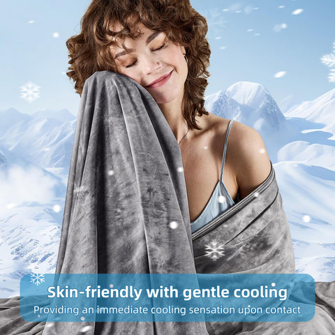 Inhand Twin XL cooling blanket ideal for couch or bed cooling.