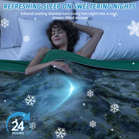 inhand queen-size blanket covers two adults comfortably