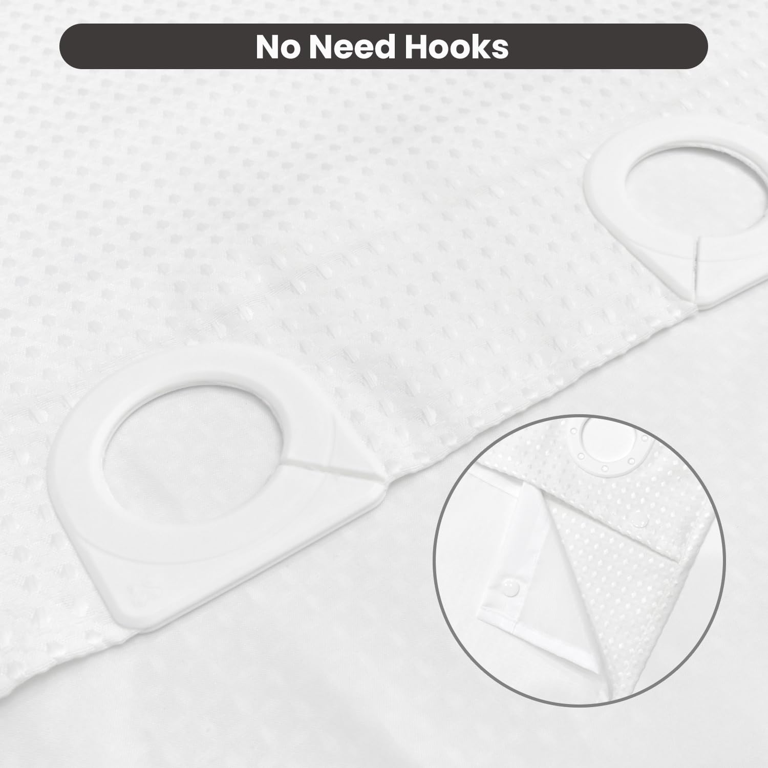 INHOUSOLU fast installation with hook-free design suits renters and busy homes.