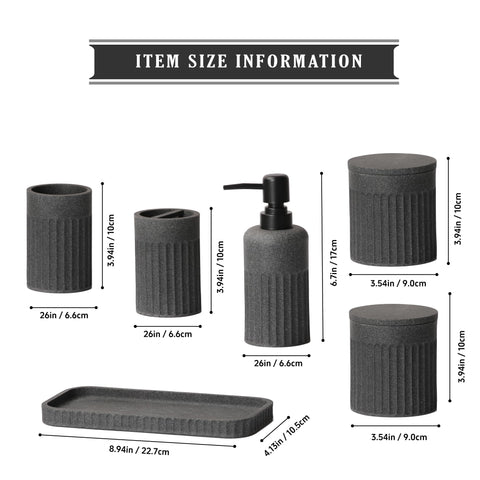 INIUNIK vanity tray unifies accessories and reduces clutter on the counter.