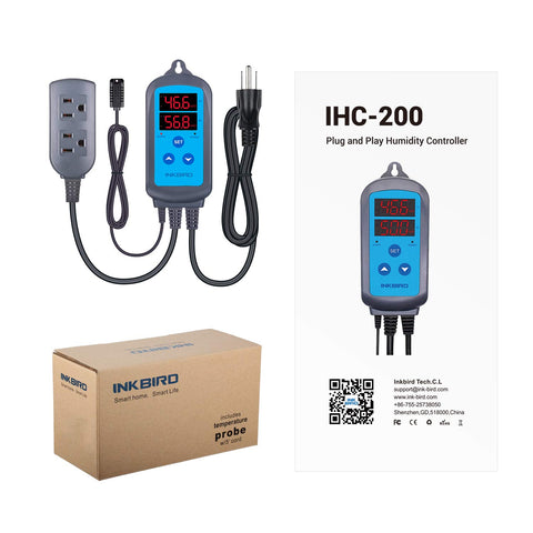 Inkbird IHC200 humidity alarm feature for safety alerts