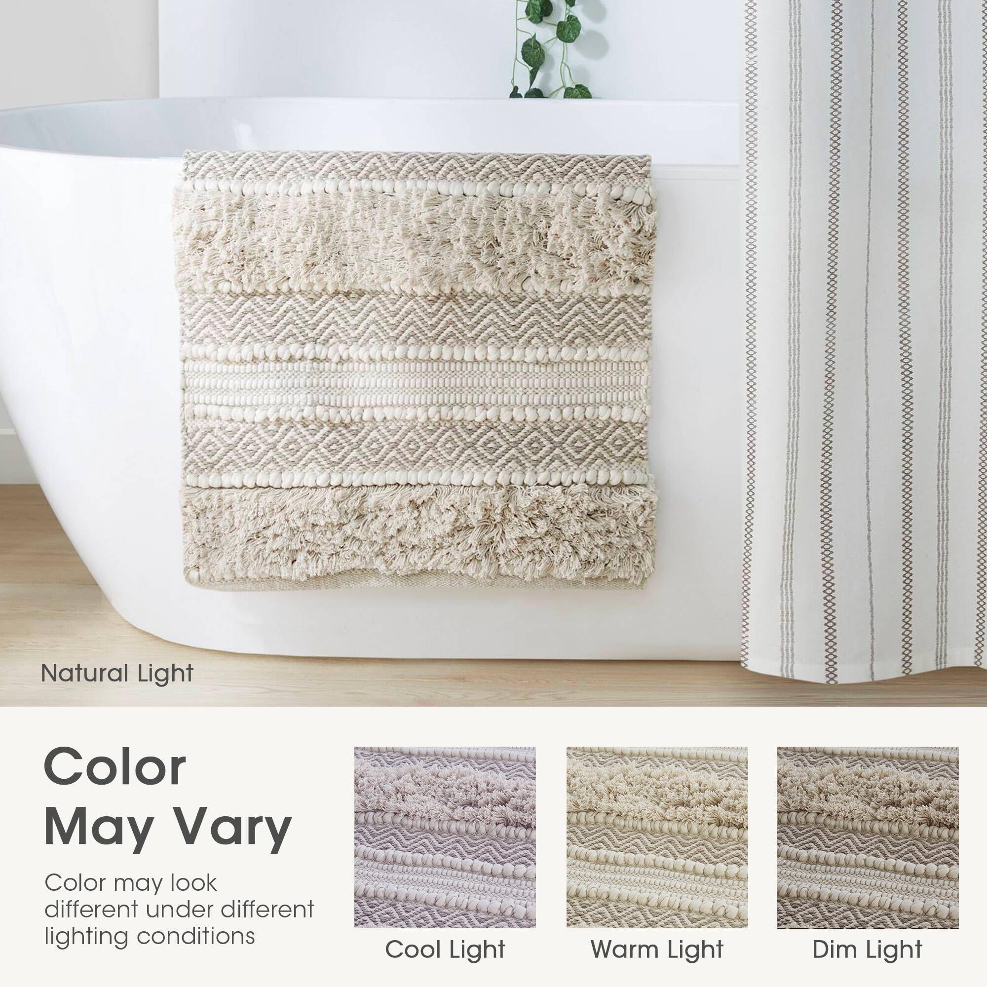 INK+IVY quick-dry absorbent mat reduces moisture on floors.