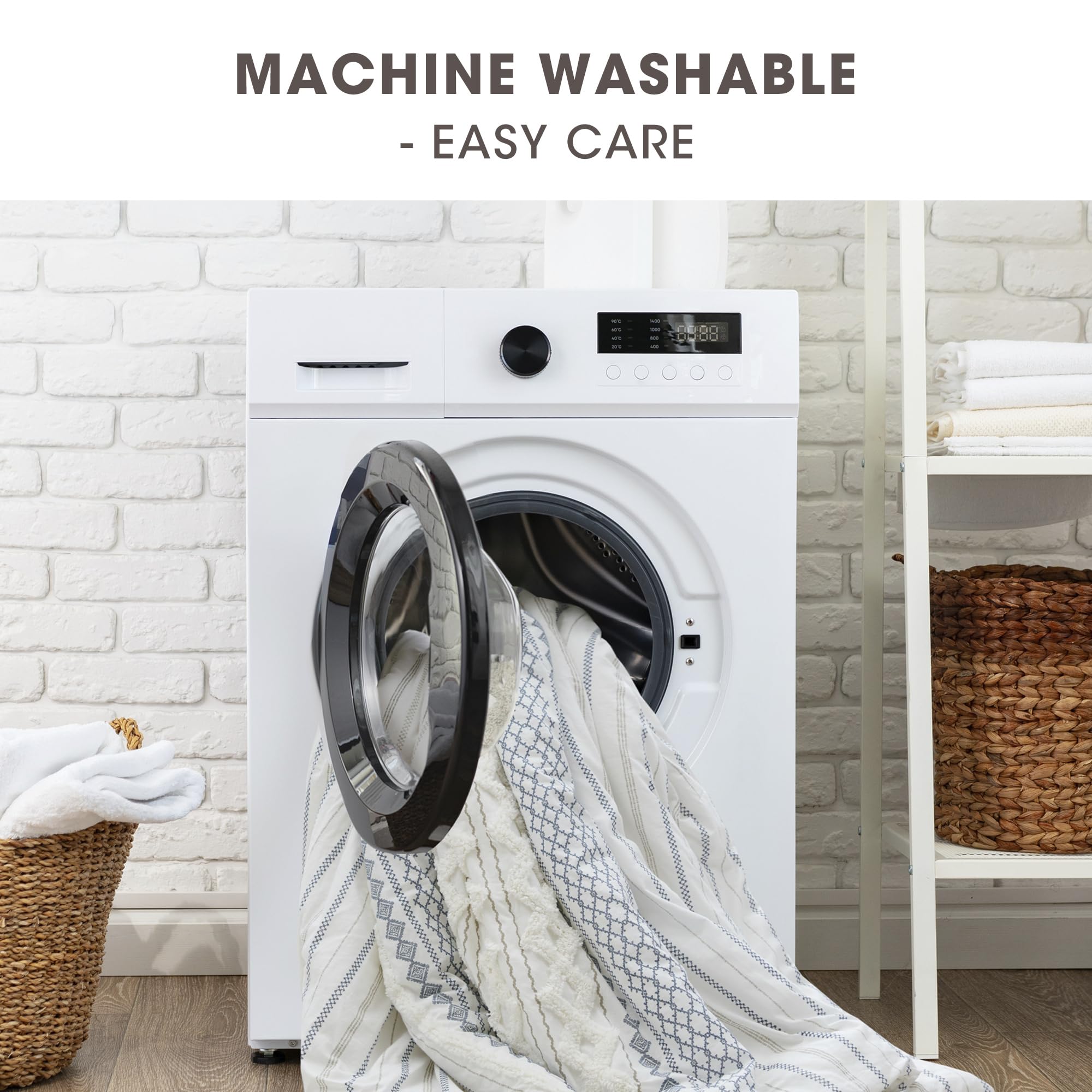 Liner not included; pair with a water-repellent liner to reduce splashes.