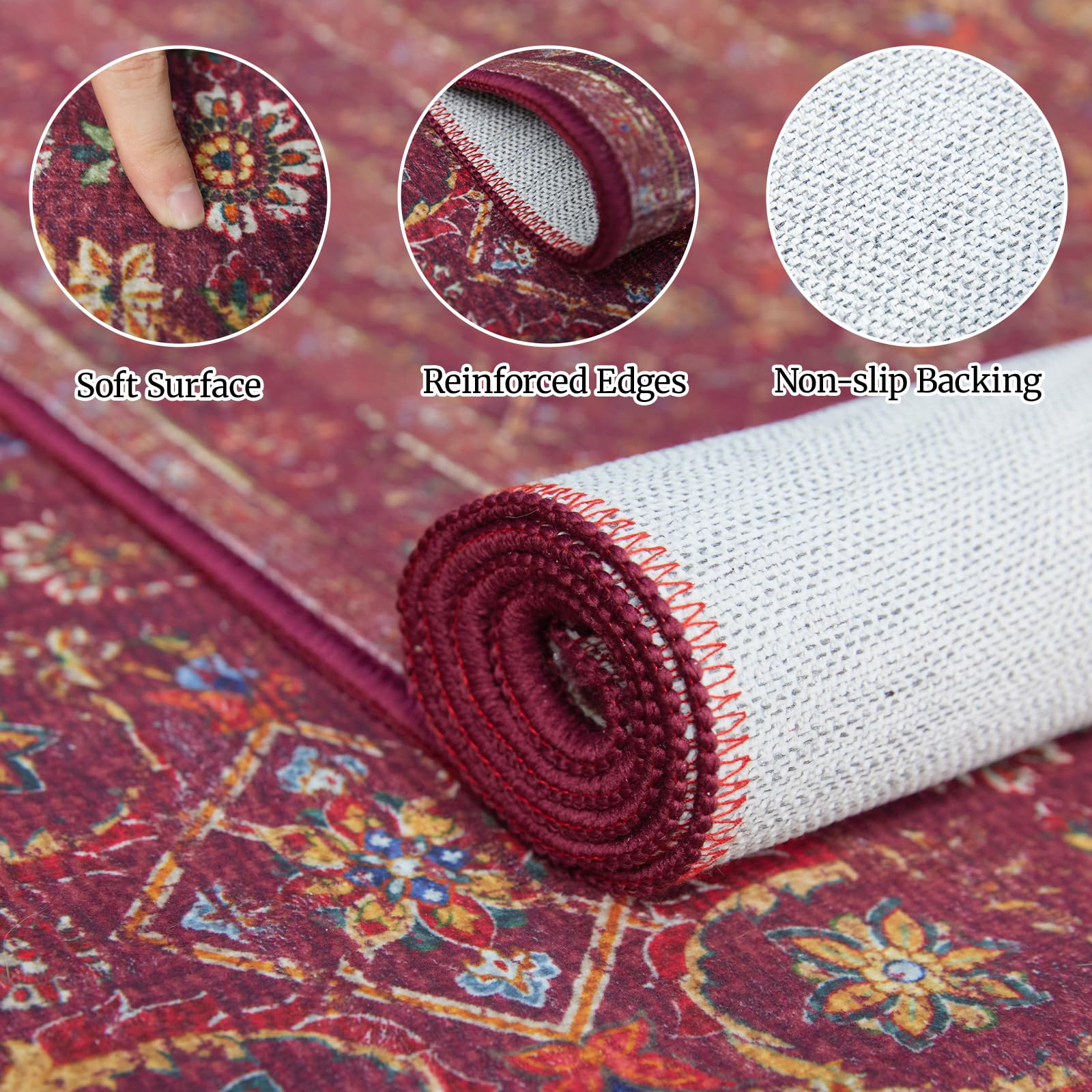 Inlume soft low-pile fibers deliver luxurious underfoot comfort and easy care