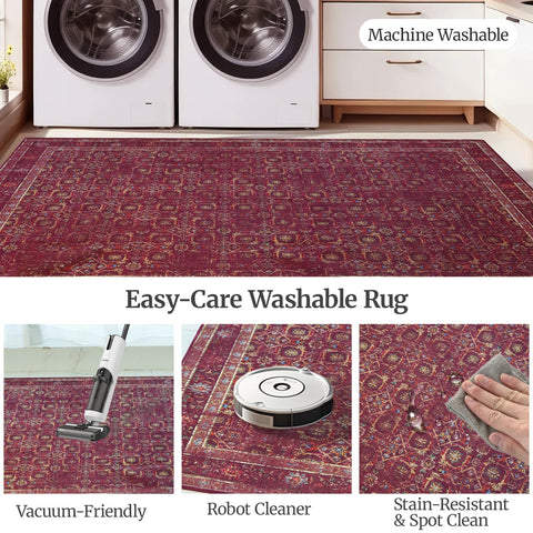 Inlume versatile decor rug suits entry, living, and bedrooms with timeless design