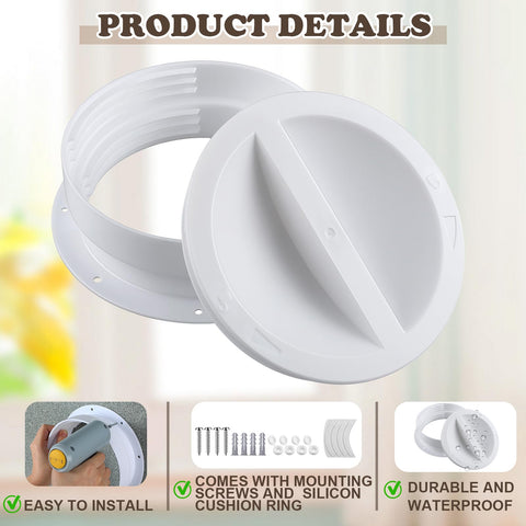 Innconee silicone cushion ring provides a soft seal for airtight venting