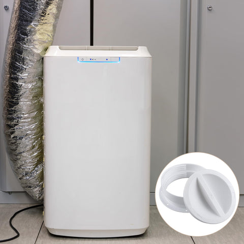 Innconee white plastic connector supports durable, heat resistant venting