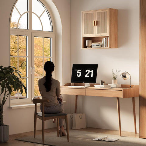 INNOD kitchen storage cabinet suitable for condiments and small appliances.