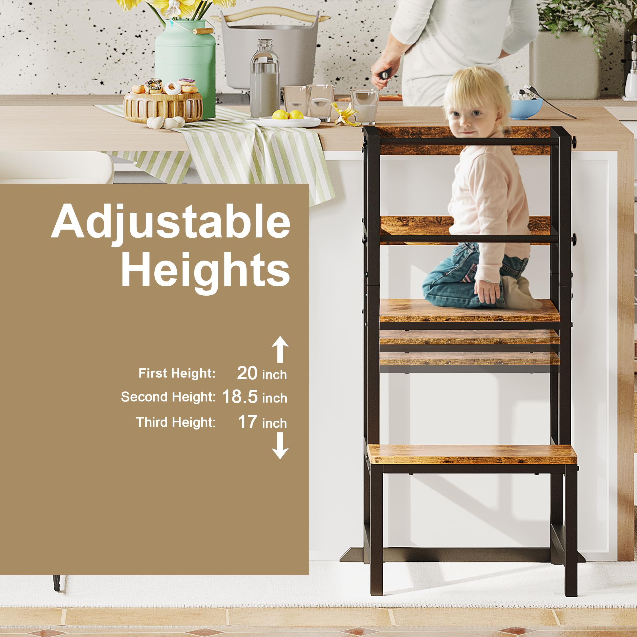 INNOD step stool assembly instructions shown for quick setup