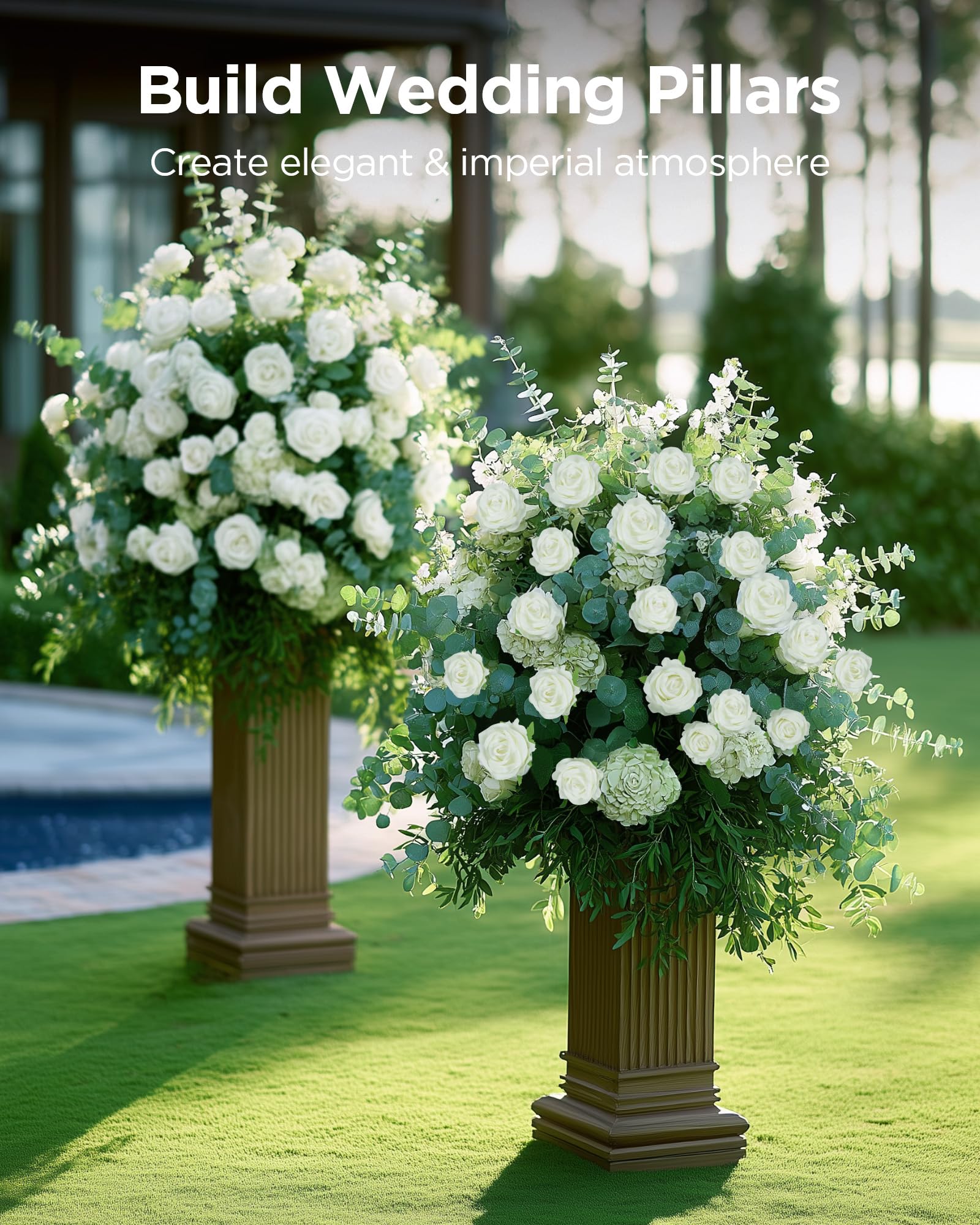 InnoGear 50-stem silk roses for lush designs
