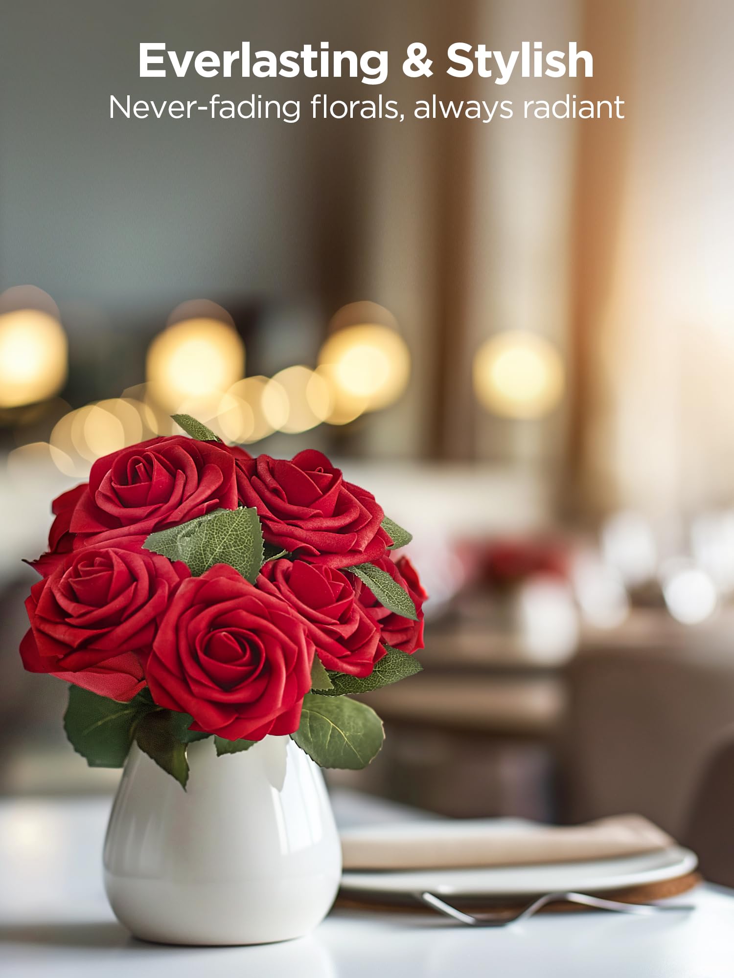 InnoGear DIY rose flowers for crafts and creative arrangements.