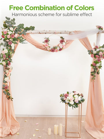 InnoGear foam rose leaves add realistic greenery