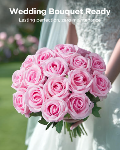 InnoGear pink roses wreath project for DIY decor