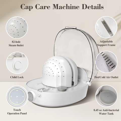 INNOPAW Cap Care Machine restores misshapen hats with care.