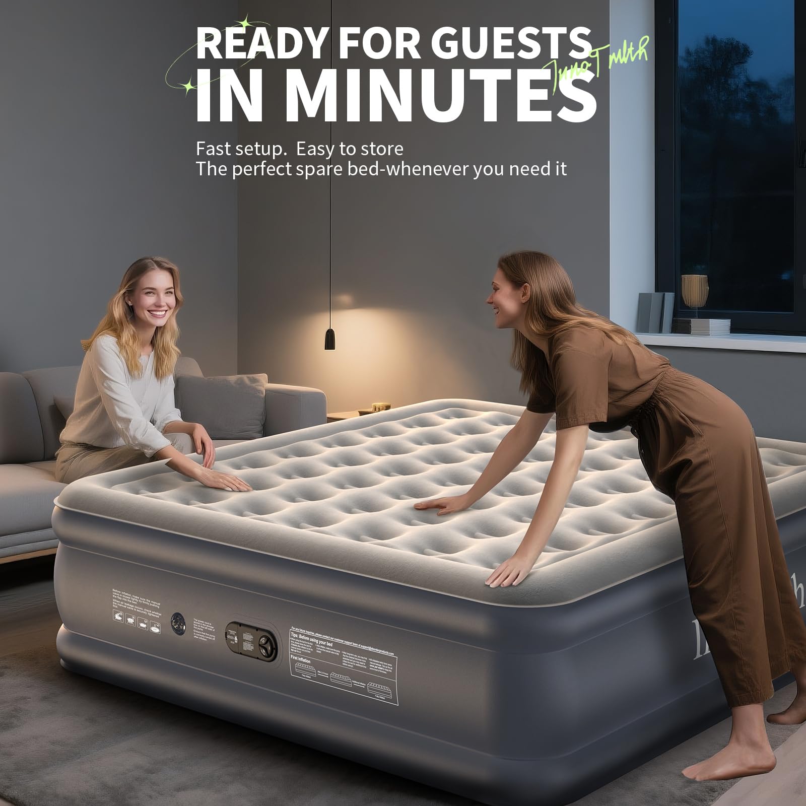 InnoTruth Cal King 700 lb capacity offers sturdy, reliable support.