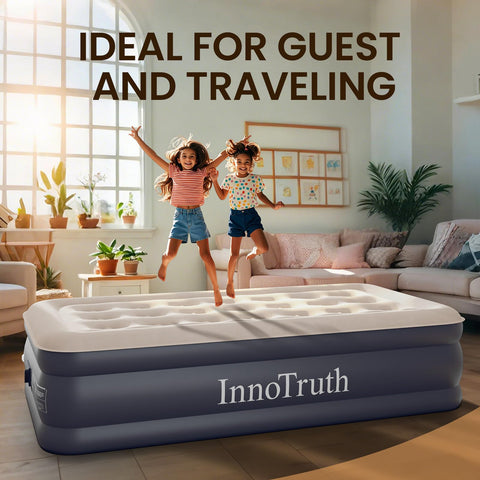 InnoTruth reinforced PVC is 10% thicker for durable everyday use.