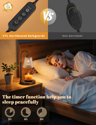 Innqoo Candle Warmer offers flame-free, soot-free ambiance for family-friendly spaces.