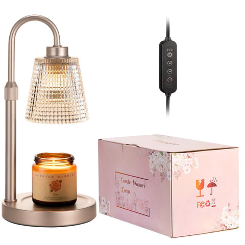 Innqoo Champagne Gold Candle Warmer Gift Idea for birthdays and housewarmings.