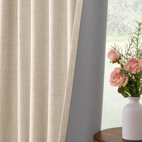 INOVADAY curtains are machine washable for straightforward upkeep and lasting softness