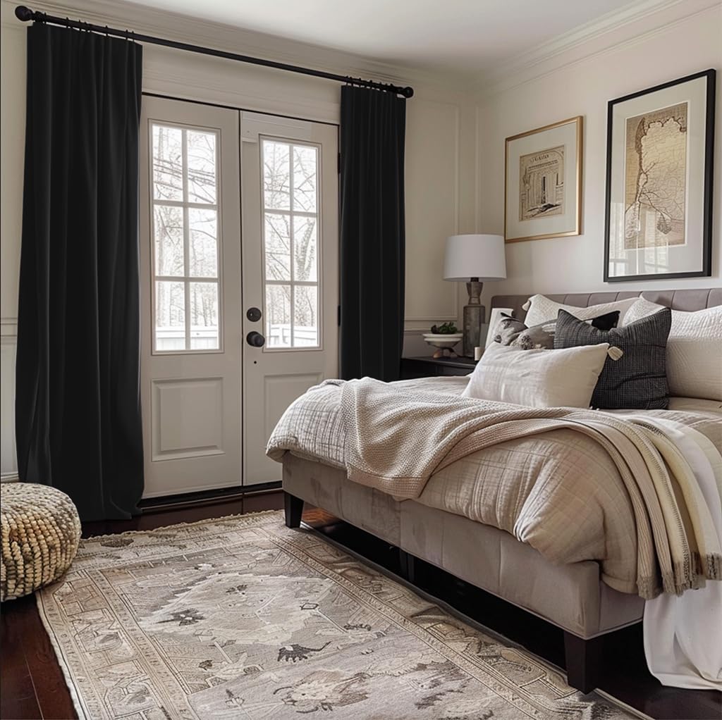 INOVADAY thermal room-darkening curtains suit cooler winters and brighter summers