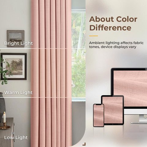 INOVADAY thermally insulated blackout curtains for energy efficiency