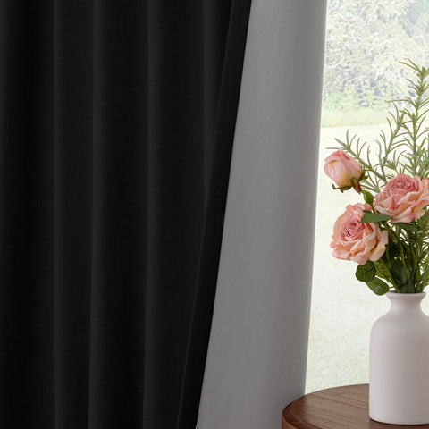 INOVADAY two-panel 50x84 blackout drapes provide full window coverage