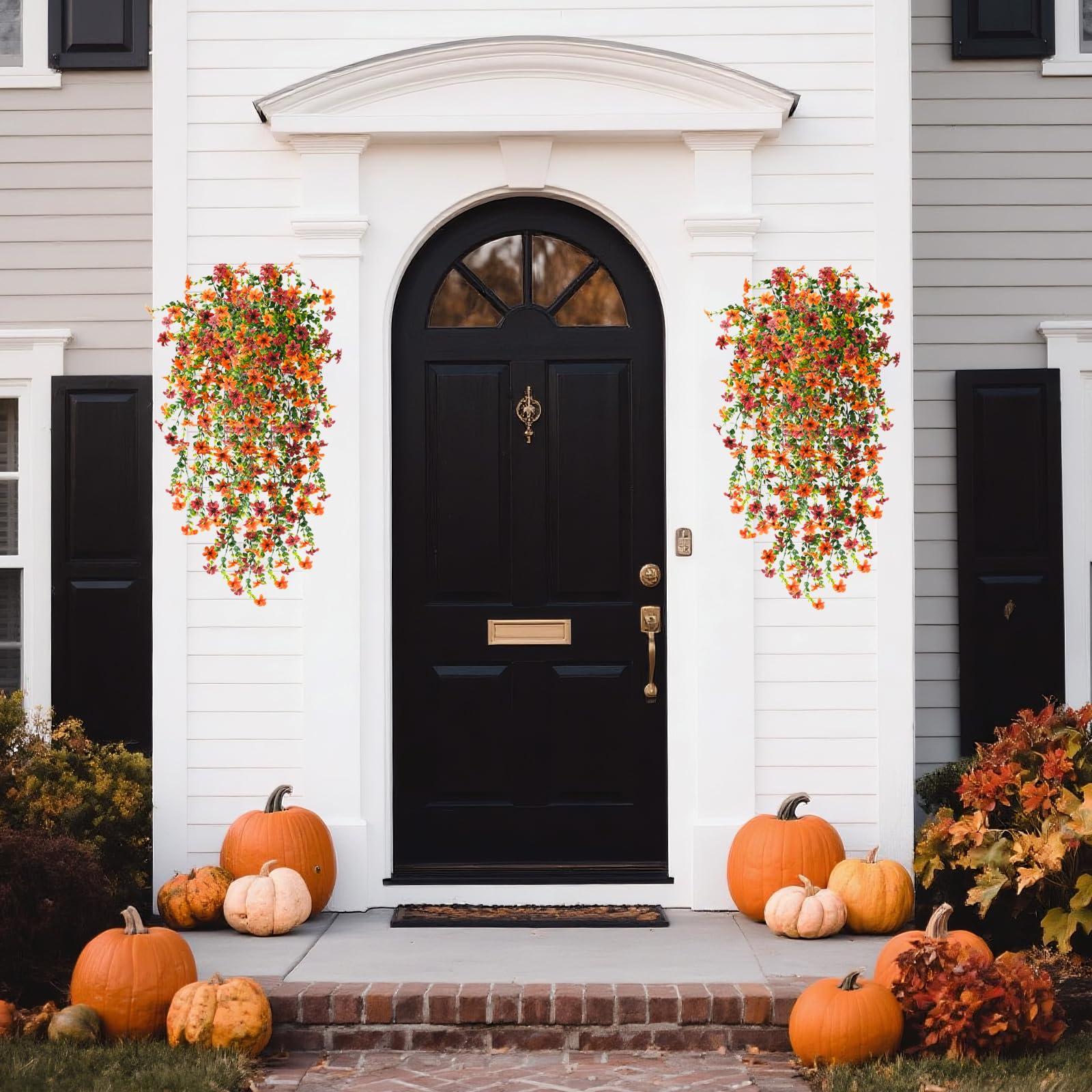 INQCMY fall flowers for planters add year-round charm.