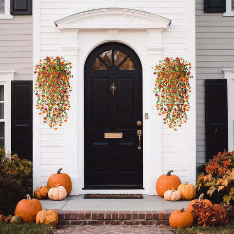 INQCMY fall flowers for planters add year-round charm.