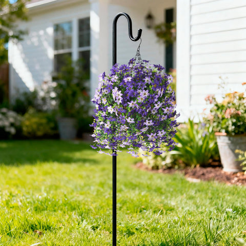 INQCMY assembly guide for quick five minute setup of hanging flowers