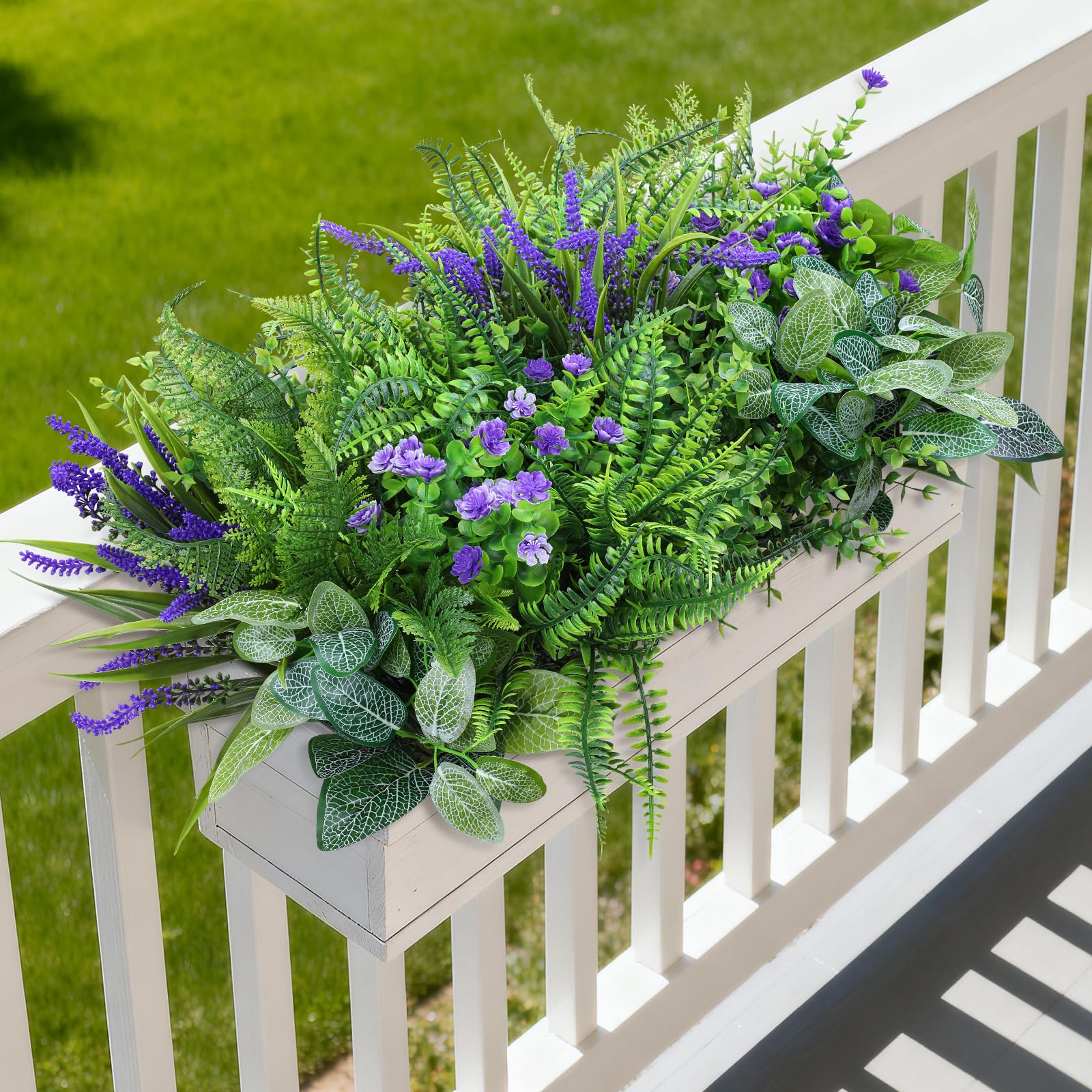 INQCMY indoor-outdoor greenery reduces maintenance while enhancing any living space.