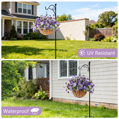 INQCMY low-maintenance decor provides instant color for any space.