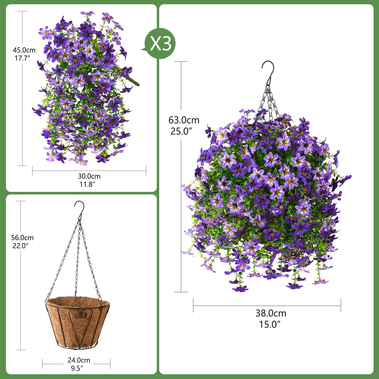 INQCMY artificial flowering set; vivid color without daily upkeep.