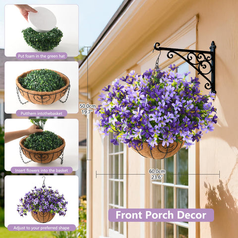 INQCMY 5-bundle set enhances yards with lush, lasting curb appeal.