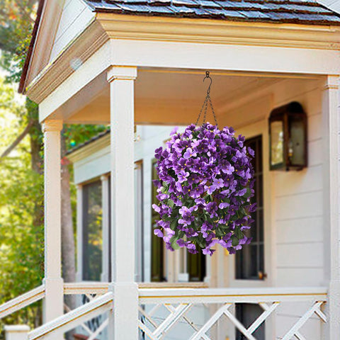 INQCMY silk begonia flowers for outdoor decoration with realistic look