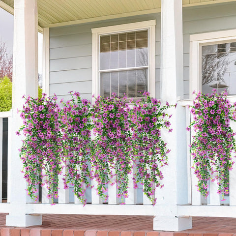 INQCMY silk daisy bundles ideal for planters and window boxes.