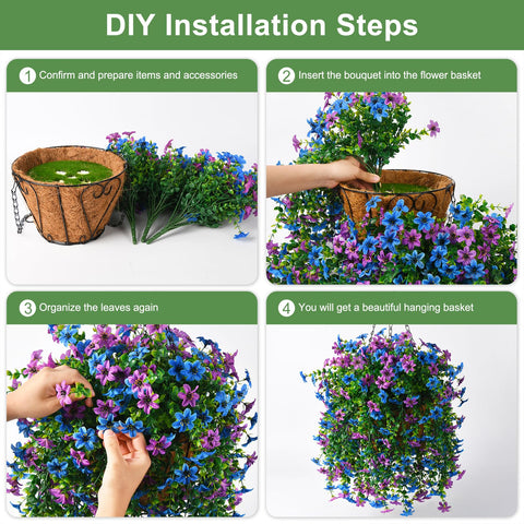 INQCMY UV-resistant design preserves color and fullness across seasons.