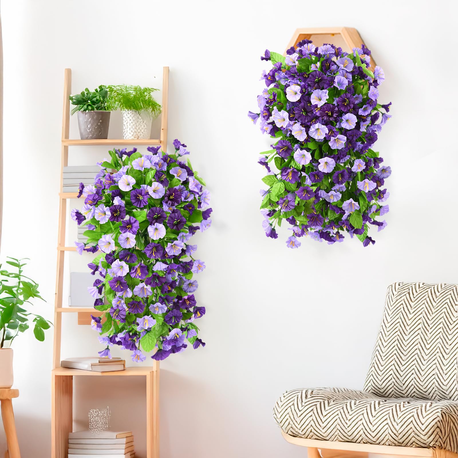 INQCMY UV-resistant outdoor flowers maintain color with minimal maintenance