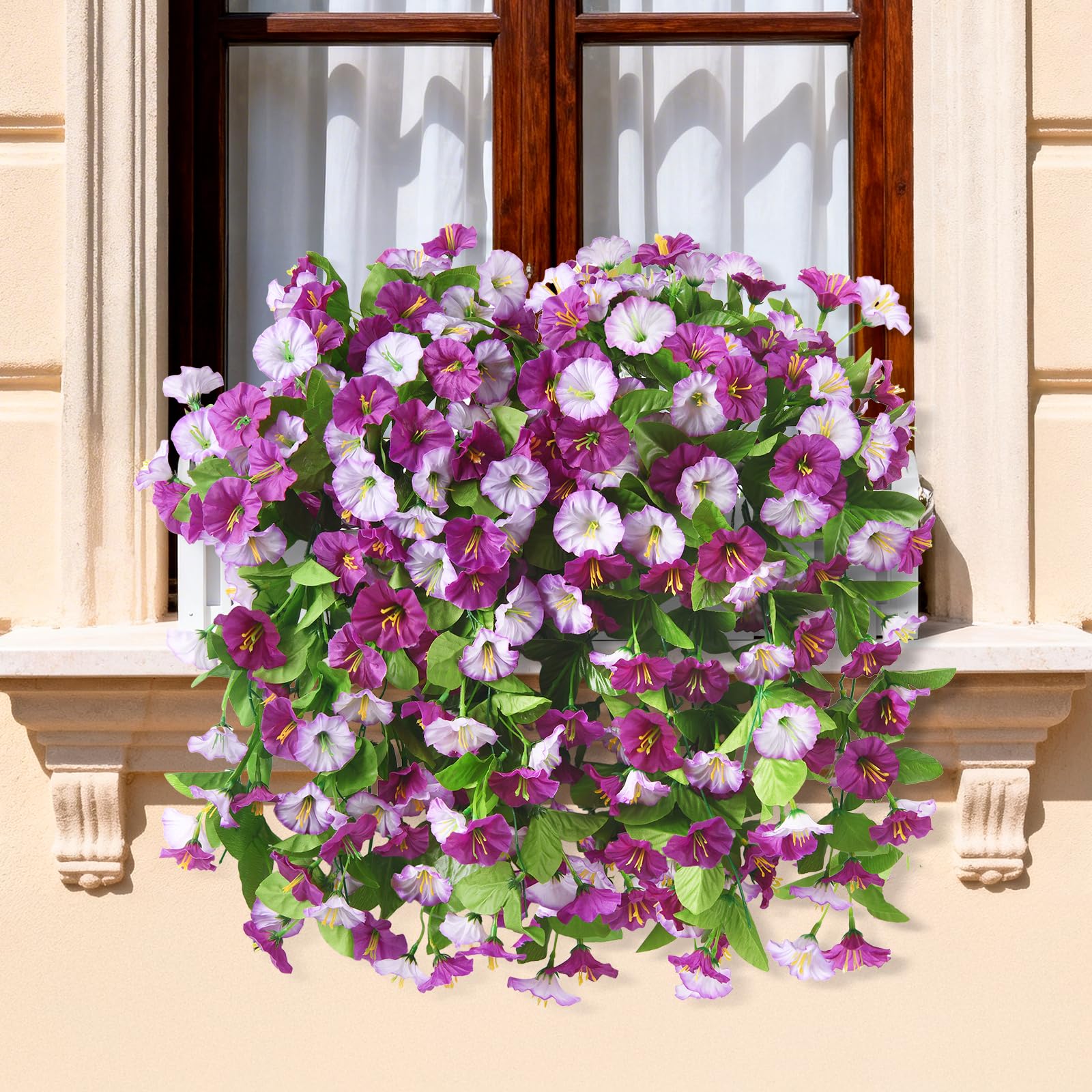 INQCMY UV-resistant outdoor flowers designed for long-lasting color