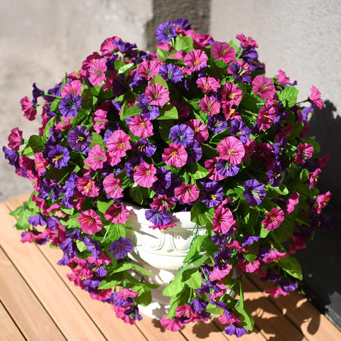 INQCMY outdoor-ready blooms resist sun and weather without watering.