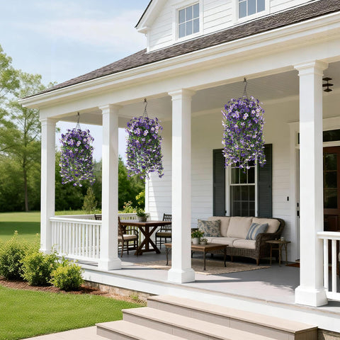 INQCMY yard flower 2-pack perfect for planters and garden borders.