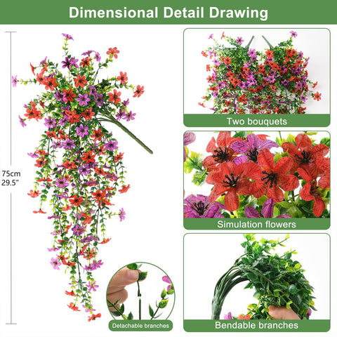 INQCMY daisies with eucalyptus leaves enhance porch decor for year-round appeal.