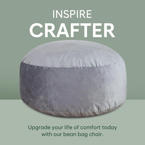 INSPIRE CRAFTER easy-care cover simplifies cleaning and upkeep.